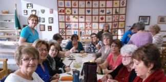 Le Cercle des Fermières de L'Anse-Saint-Jean en préparation du congrès 2017