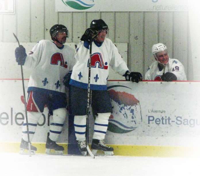 Les Anciens Nordiques à l'Aréna de la Vallée