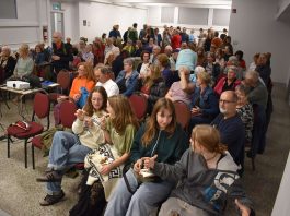 Les spectateurs de la première soirée Ciné-Club du Fjord