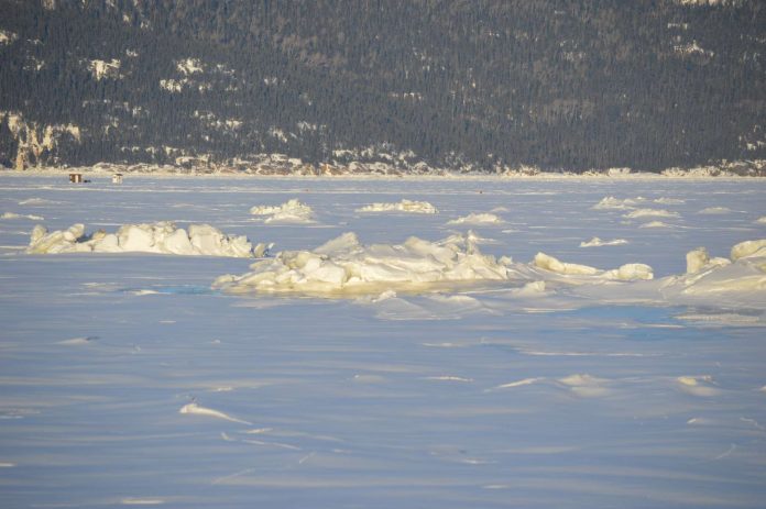 Les glaces du fjord du Saguenay sont instables
